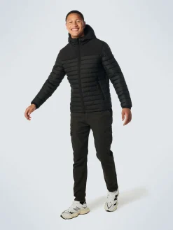 Jacket Hooded Short Fit Padded Mix