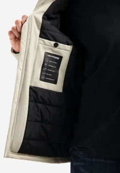 Jacket Short Fit Hooded Softshell Stretch