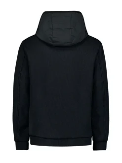 Jacket Short Fit Sealed Hooded Knitted Mix