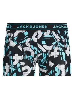 JACLOGO PRINT 3 PACK SN JNR - Safety Yellow/Brick