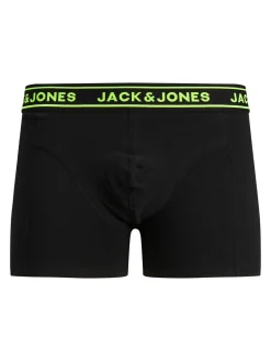 JACLOGO PRINT 3 PACK SN JNR - Safety Yellow/Brick