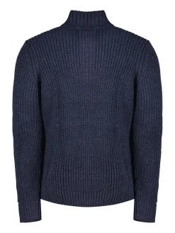 Jacob cable knit half zip