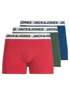 JACRIKKI TRUNKS 3 PACK NOOS JNR - Sycamore/Estate