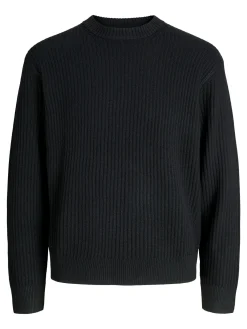JCOGRID KNIT CREW NECK