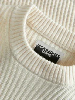 JCOGRID KNIT CREW NECK