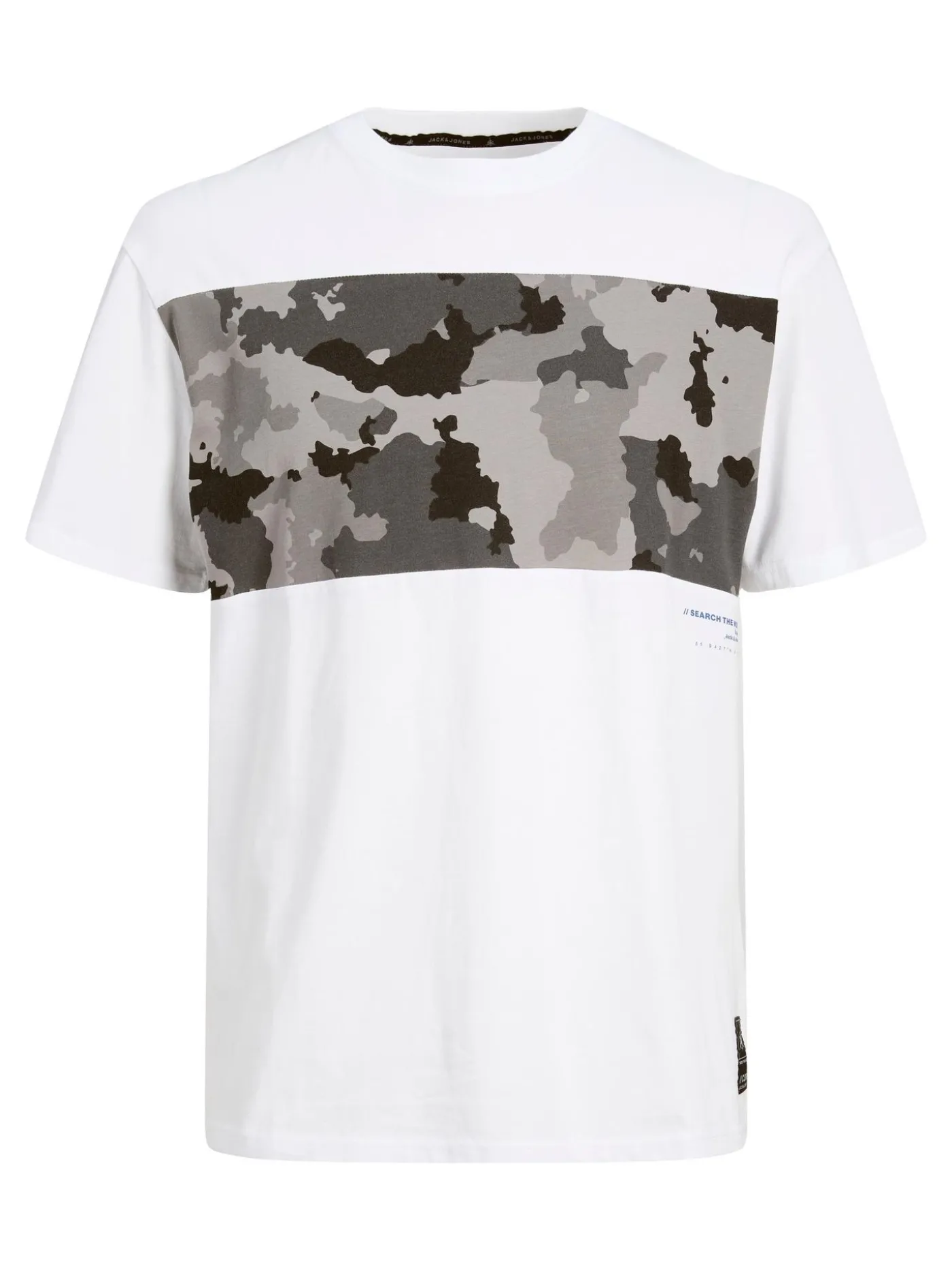 JCOHUNT CAMO TEE SS CREW NECK JNR