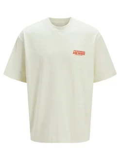 JCOINTERLUDE FLORAL BACK TEE SS CRE