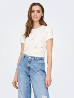 JDYCATHINKA S/S TAG TOP JRS NOOS