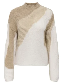 JDYDINEA L/S O-NECK MIX PULLOVER KN