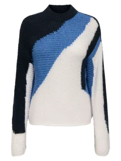 JDYDINEA L/S O-NECK MIX PULLOVER KN