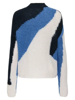 JDYDINEA L/S O-NECK MIX PULLOVER KN