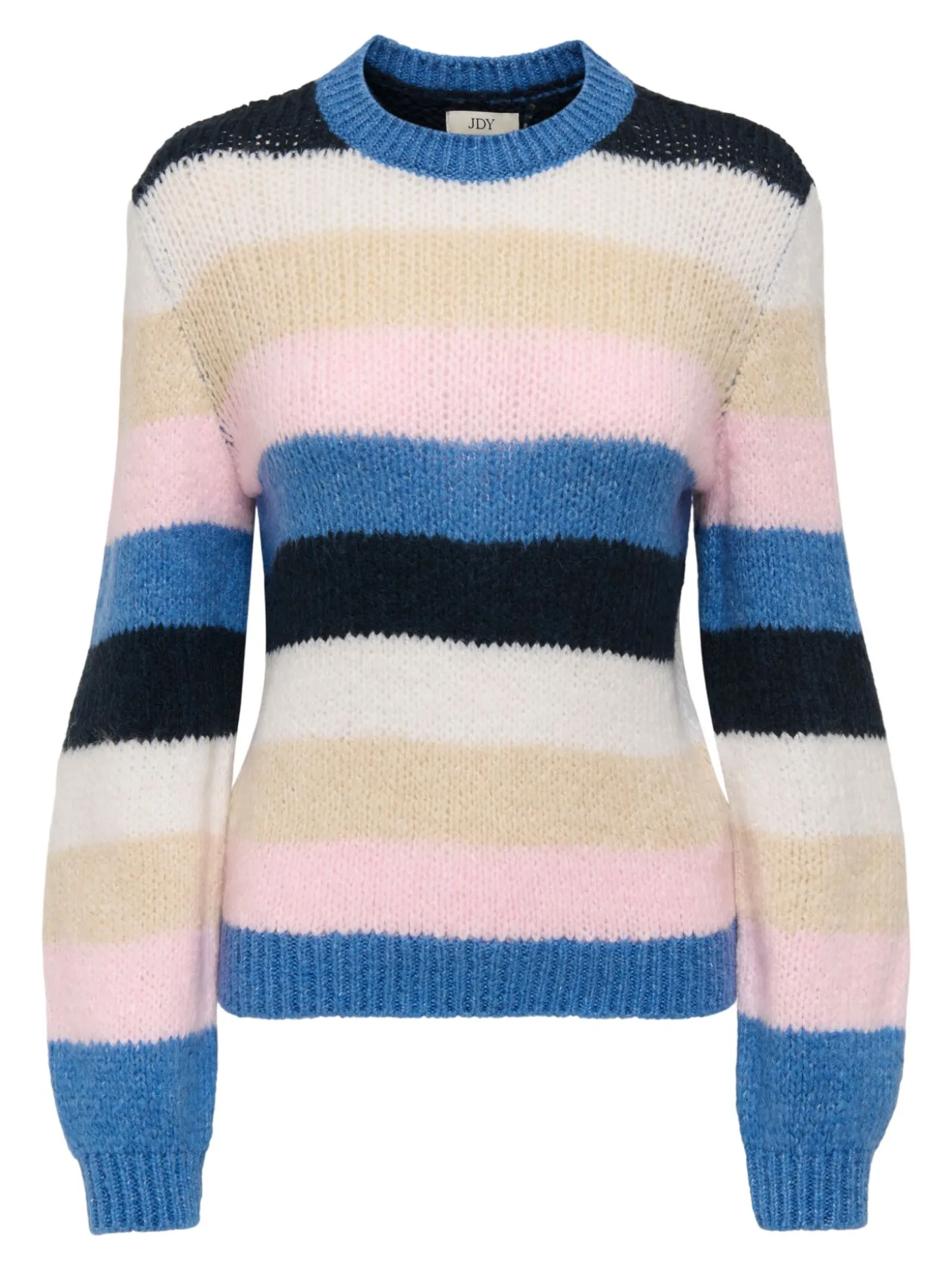 JDYDINEA L/S O-NECK STRIPE PULLOVER