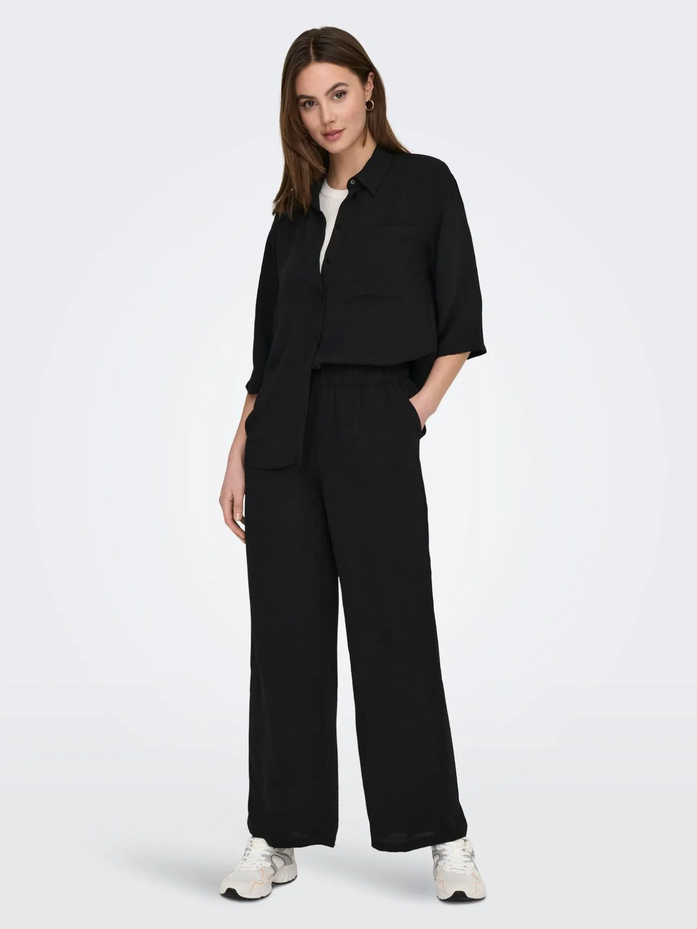 JDYDIVYA LIFE 3/4 LOOSE SHIRT WVN N