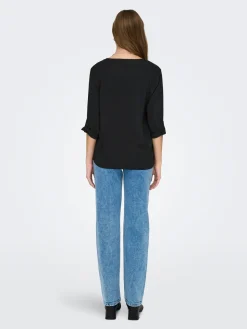 JDYDIVYA LIFE 3/4 TOP WVN NOOS