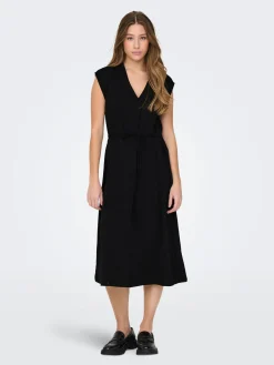 JDYDIVYA LIFE S/L MIDI DRESS WVN DI