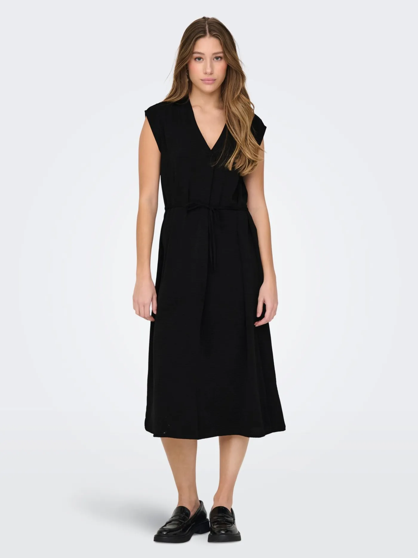 JDYDIVYA LIFE S/L MIDI DRESS WVN DI