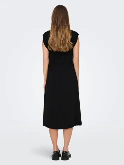 JDYDIVYA LIFE S/L MIDI DRESS WVN DI