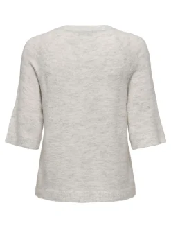 JDYELANORA 2/4 V-NECK RAGLAN PULLOV