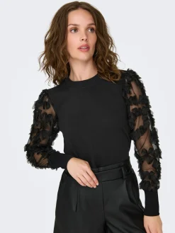 JDYFAIRVIEW LIFE L/S SWEAT JRS NOO