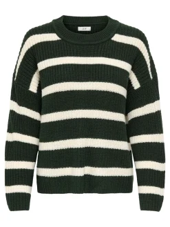 JDYJUSTY L/S STRIPE PULLOVER KNT NO