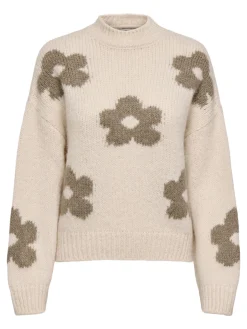 JDYKILIAN FLOWER L/S PULLOVER KNT