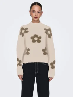 JDYKILIAN FLOWER L/S PULLOVER KNT