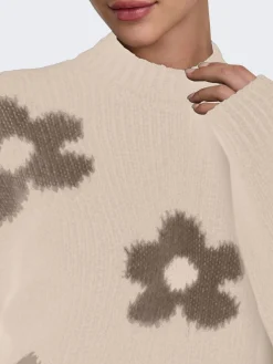 JDYKILIAN FLOWER L/S PULLOVER KNT