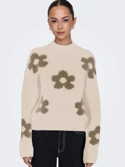 JDYKILIAN FLOWER L/S PULLOVER KNT