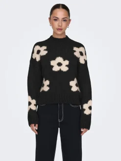 JDYKILIAN FLOWER L/S PULLOVER KNT