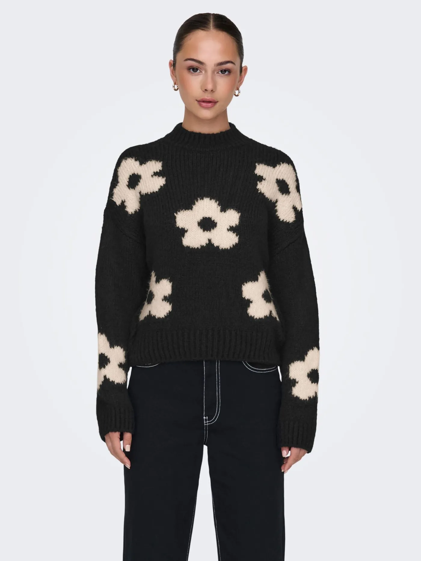 JDYKILIAN FLOWER L/S PULLOVER KNT