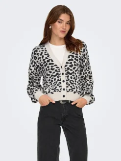 JDYLORRAINE ANIMAL SHORT CARDIGAN K