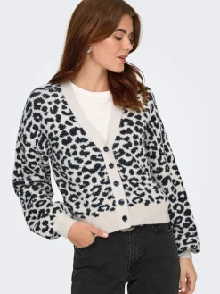 JDYLORRAINE ANIMAL SHORT CARDIGAN K