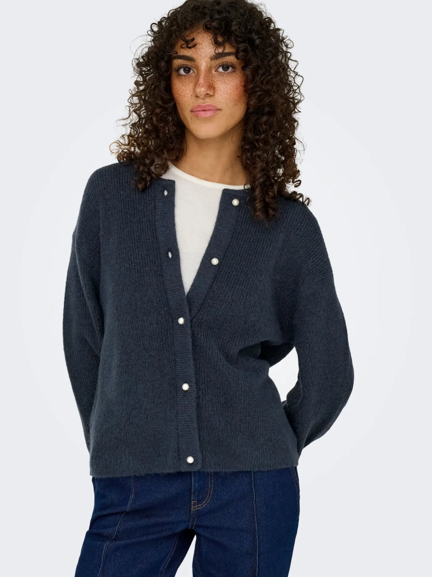 JDYLUMI LIFE L/S BUTTON CARDIGA KNT