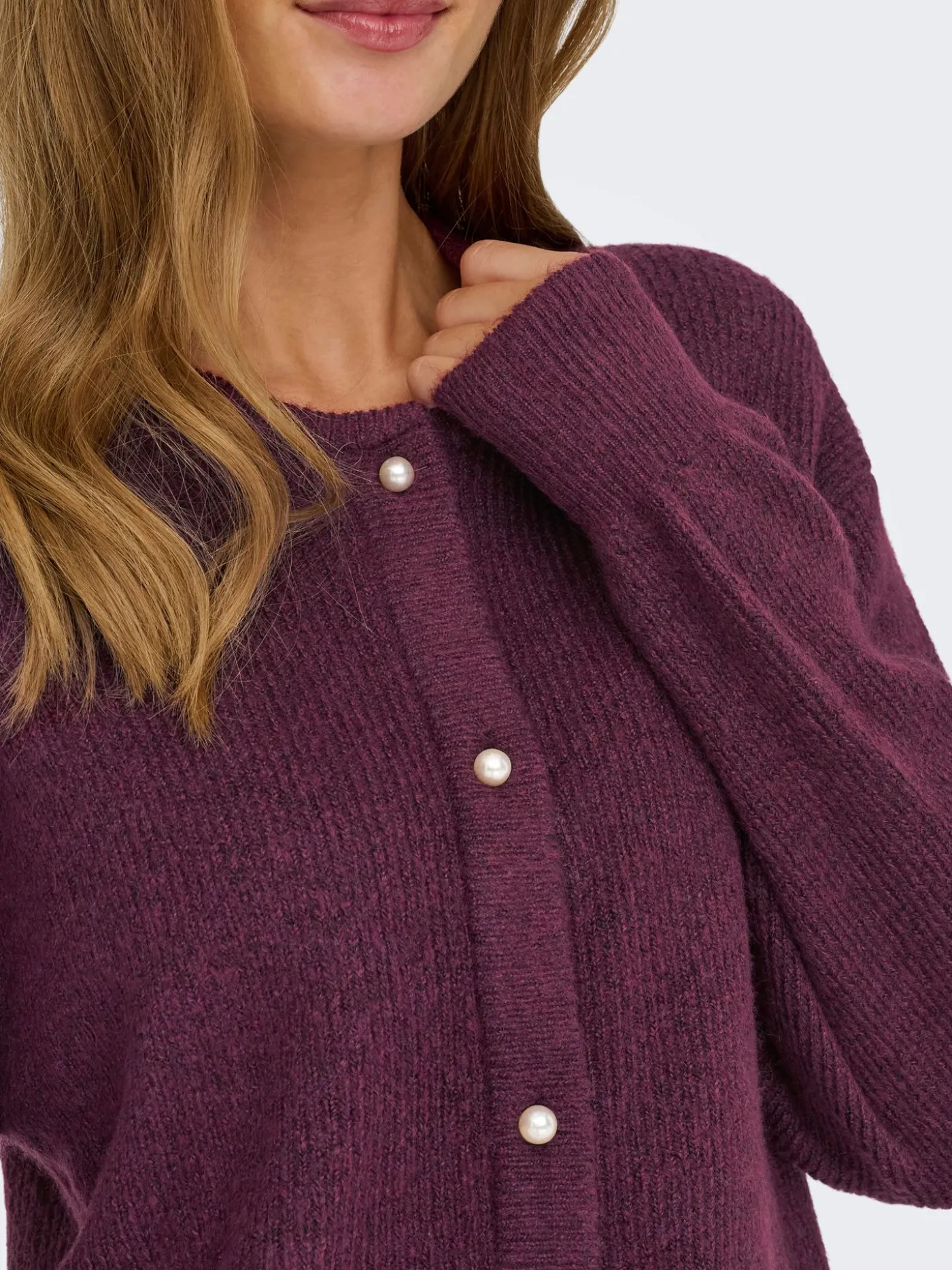 JDYLUMI LIFE L/S BUTTON CARDIGA KNT