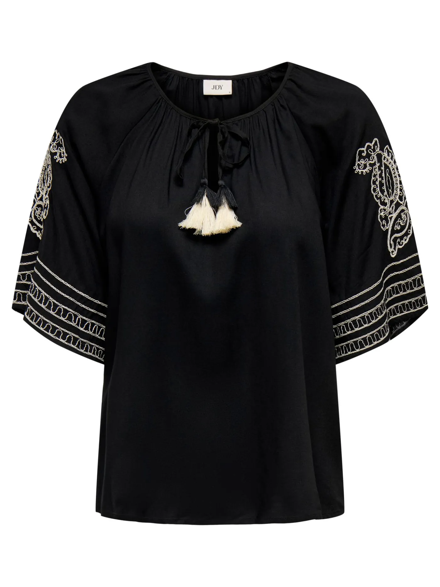 JDYRISSO LIFE BIANCA L/S TOP WVN