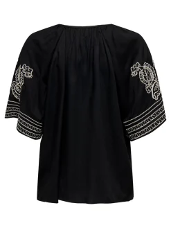 JDYRISSO LIFE BIANCA L/S TOP WVN