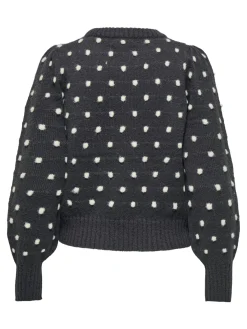 JDYSIGRID LIFE L/S ON PUFF PULL KNT