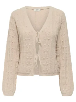 JDYSIGRID LIFE L/S TIE CARDIGAN KNT