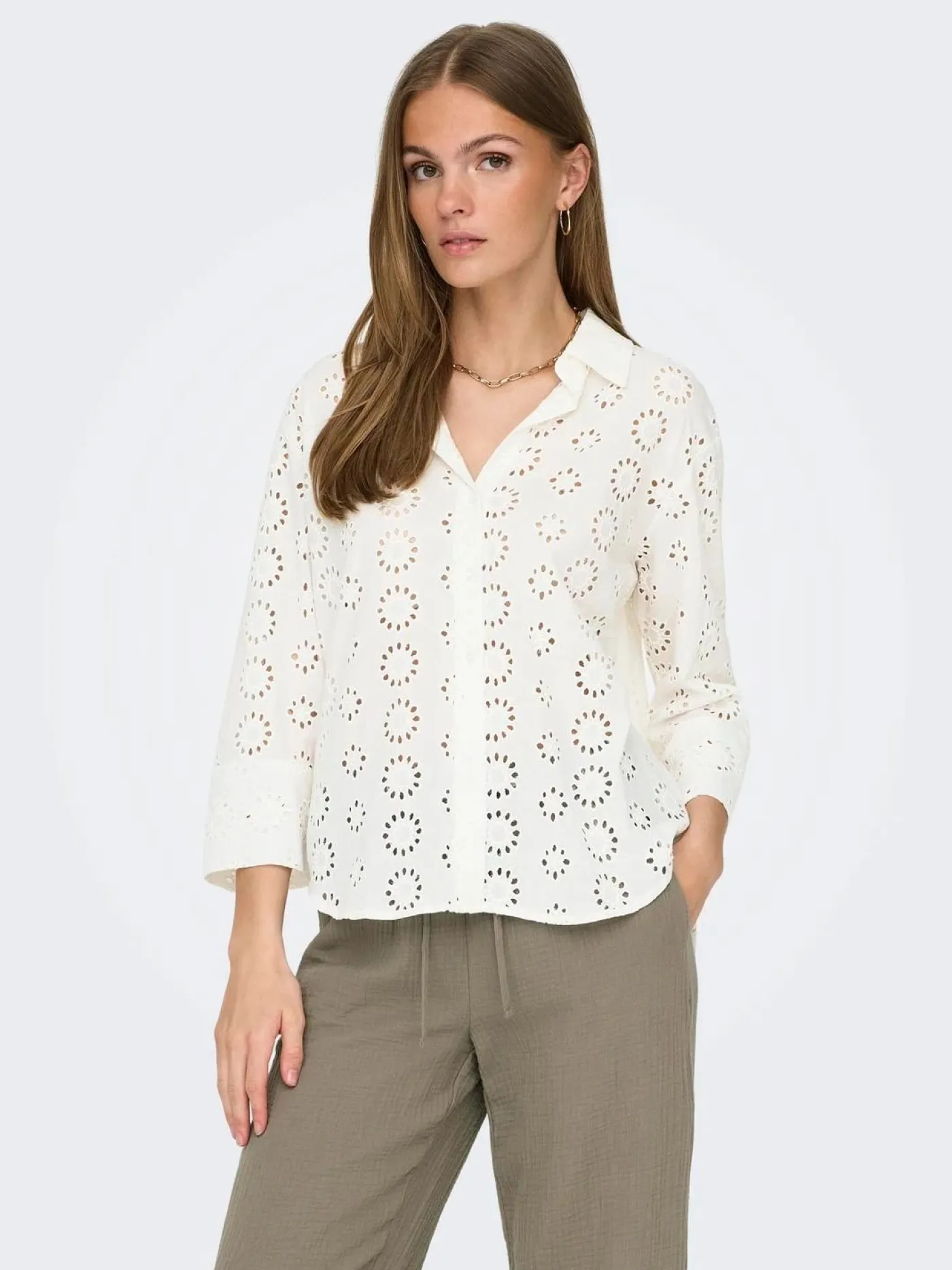 JDYTALLIE 3/4 LONG SHIRT WVN NOOS