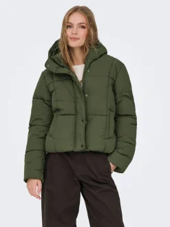 JDYWONDER SHORT HOOD PUFFER OTW SIJ