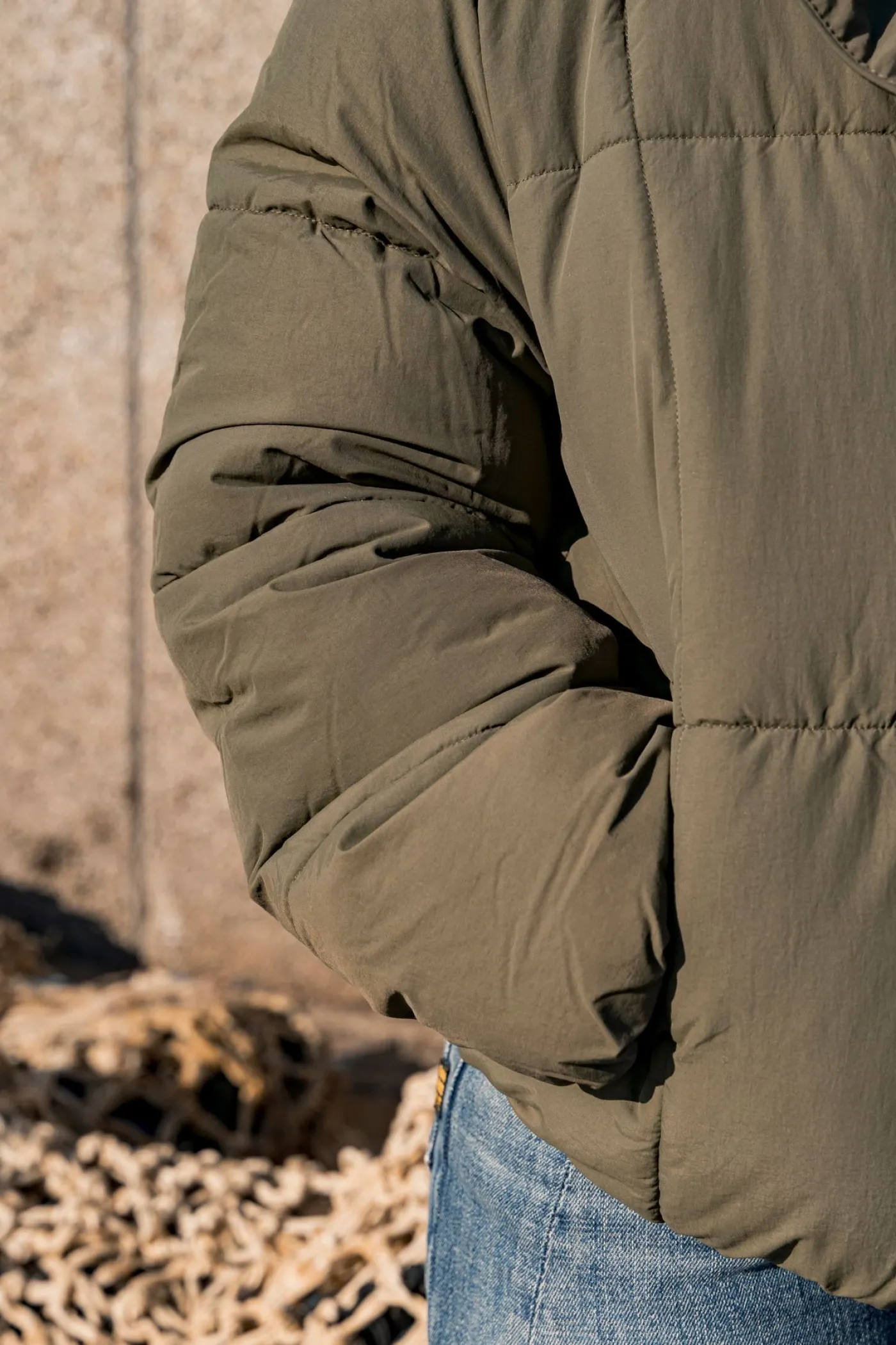 JDYWONDER SHORT HOOD PUFFER OTW SIJ