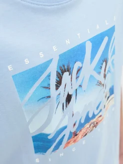 JJCOLTON PHOTOPRINT TEE SS CREW NE