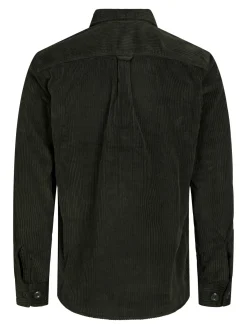 JJDARREN CORD OVERSHIRT LS JNR - Rosin