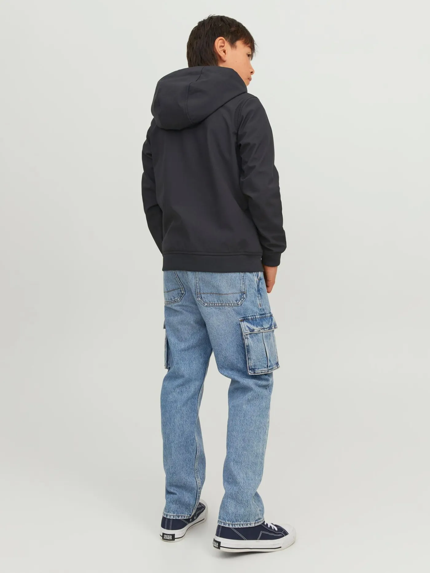 JJEBASIC SOFTSHELL HOOD NOOS JNR