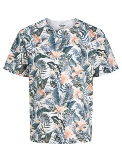 JJEBRYAN AOP TEE S/S O-NECK SN