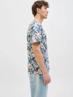 JJEBRYAN AOP TEE S/S O-NECK SN