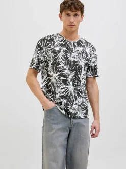 JJEBRYAN AOP TEE S/S O-NECK SN