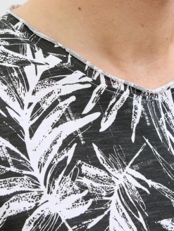 JJEBRYAN AOP TEE S/S O-NECK SN