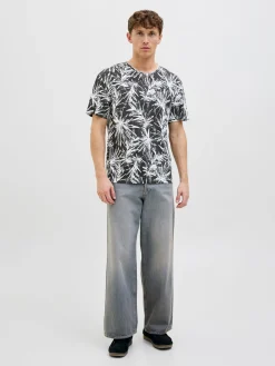 JJEBRYAN AOP TEE S/S O-NECK SN