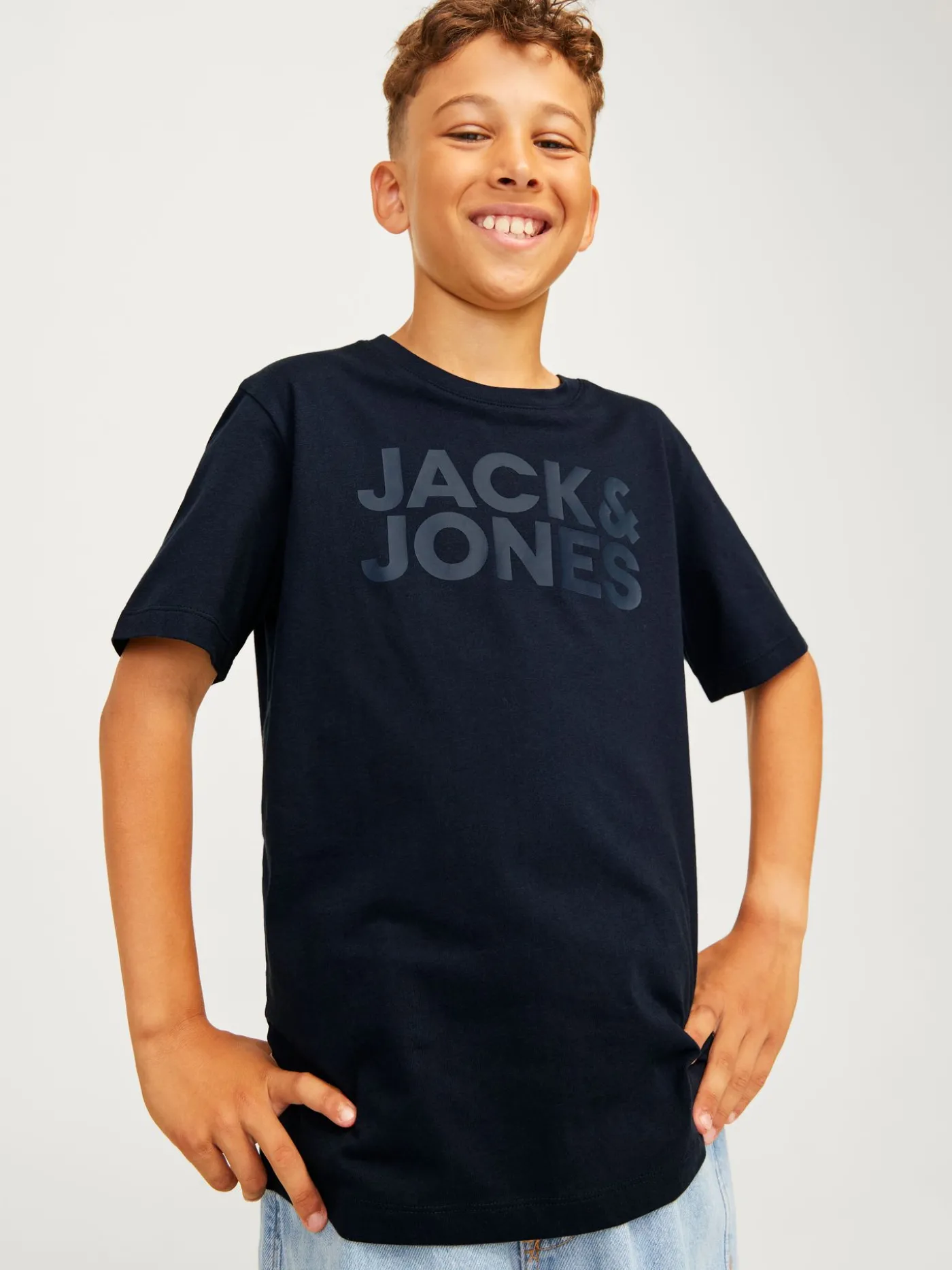 JJECORP LOGO TEE SS O-NECK NOOS JNR